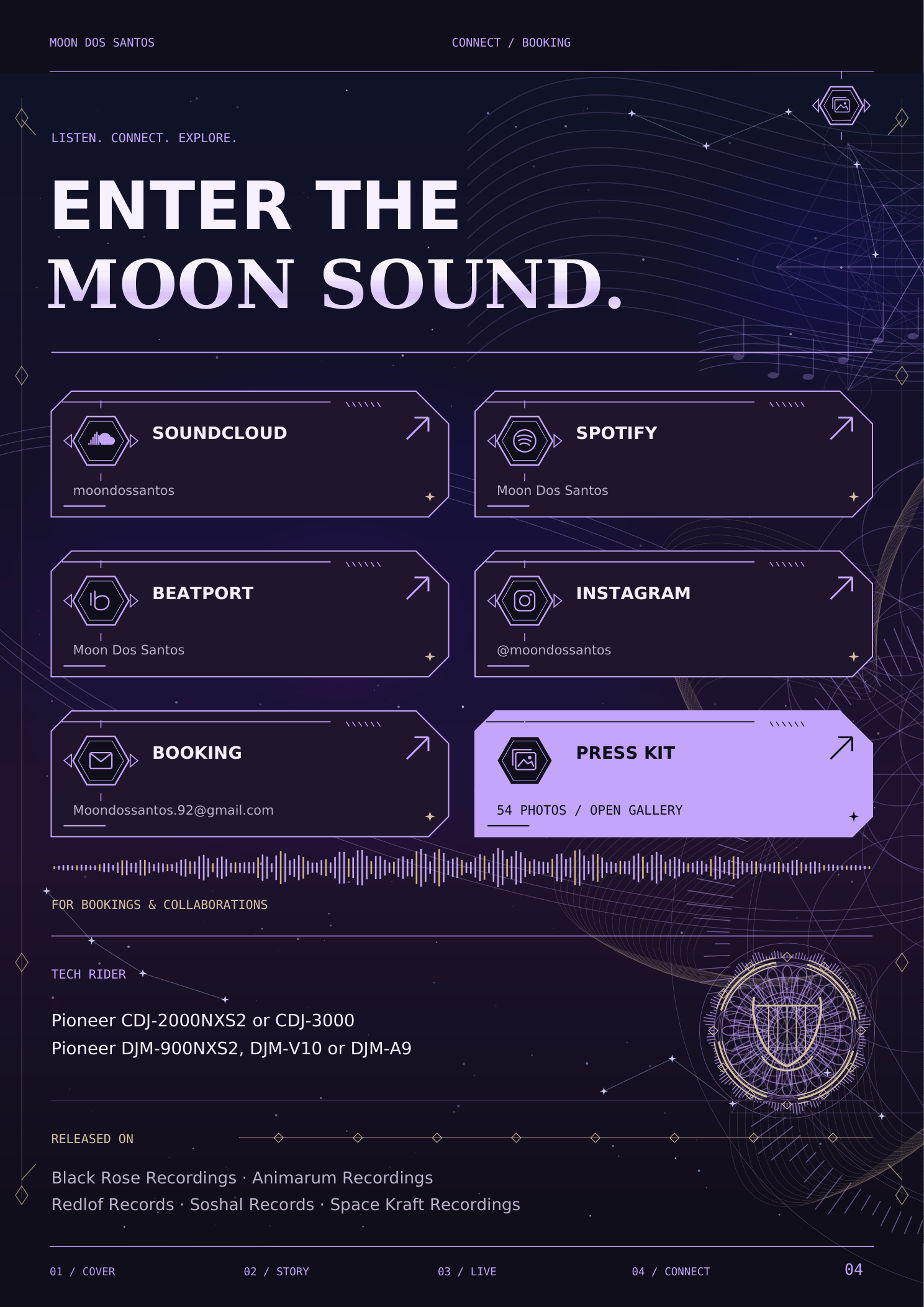 Moon Dos Santos portfolio page 4